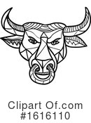 Bull Clipart #1616110 by patrimonio