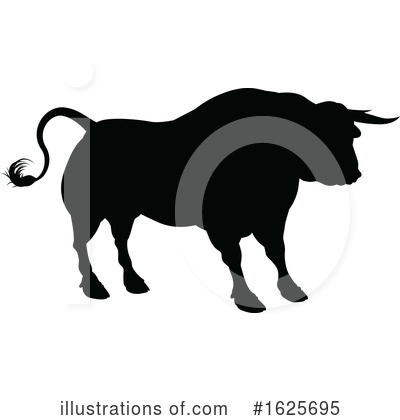 Royalty-Free (RF) Bull Clipart Illustration by AtStockIllustration - Stock Sample #1625695