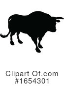 Bull Clipart #1654301 by AtStockIllustration