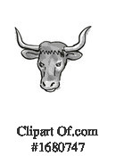 Bull Clipart #1680747 by patrimonio