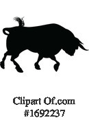 Bull Clipart #1692237 by AtStockIllustration