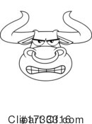 Bull Clipart #1733316 by Hit Toon