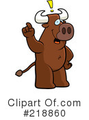 Bull Clipart #218860 by Cory Thoman