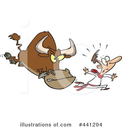 Bull Clipart #441204 by toonaday