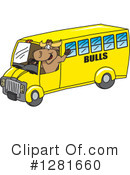 Bull Mascot Clipart #1281660 by Mascot Junction