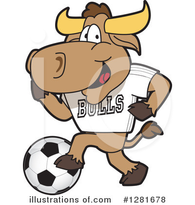 Bull Mascot Clipart #1281678 by Toons4Biz
