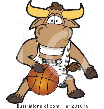 Bull Mascot Clipart #1281679 by Toons4Biz