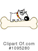 Bull Terrier Clipart #1095280 by Hit Toon