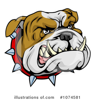 Royalty-Free (RF) Bulldog Clipart Illustration by AtStockIllustration - Stock Sample #1074581