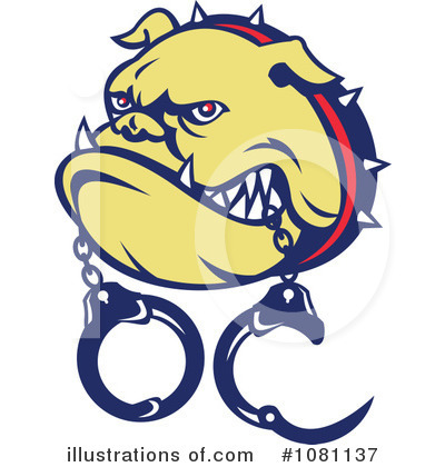 Royalty-Free (RF) Bulldog Clipart Illustration by patrimonio - Stock Sample #1081137