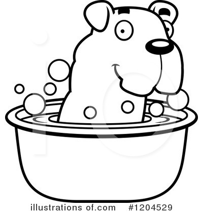 Royalty-Free (RF) Bulldog Clipart Illustration by Cory Thoman - Stock Sample #1204529