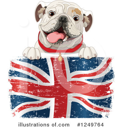 Royalty-Free (RF) Bulldog Clipart Illustration by Pushkin - Stock Sample #1249764