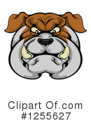 Bulldog Clipart #1255627 by AtStockIllustration