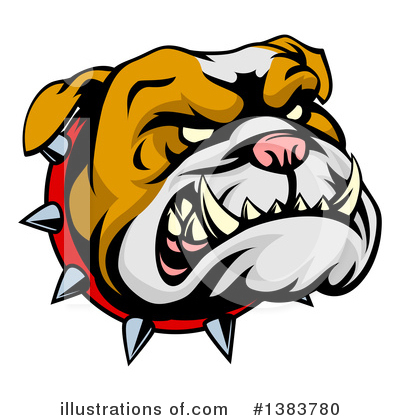 Bulldog Clipart #1383780 by AtStockIllustration