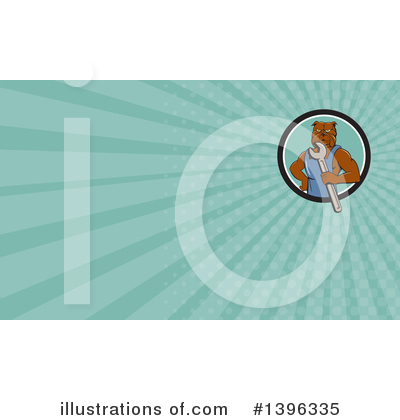 Royalty-Free (RF) Bulldog Clipart Illustration by patrimonio - Stock Sample #1396335