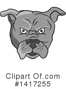 Bulldog Clipart #1417255 by patrimonio