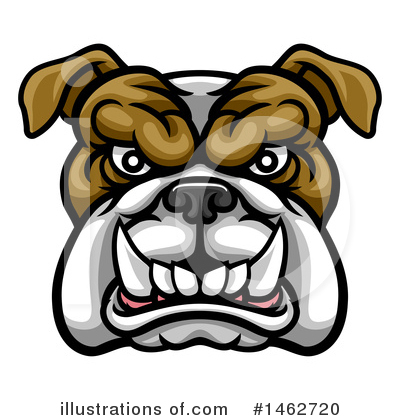 Bulldog Clipart #1462720 by AtStockIllustration