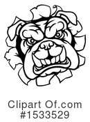 Bulldog Clipart #1533529 by AtStockIllustration