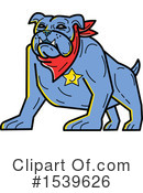 Bulldog Clipart #1539626 by patrimonio