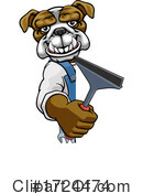 Bulldog Clipart #1724474 by AtStockIllustration