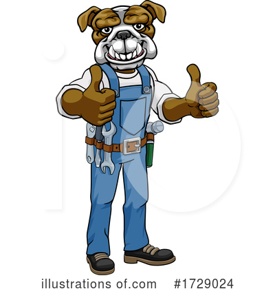 Royalty-Free (RF) Bulldog Clipart Illustration by AtStockIllustration - Stock Sample #1729024