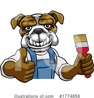 Royalty-Free (RF) Bulldog Clipart Illustration by AtStockIllustration - Stock Sample #1774856