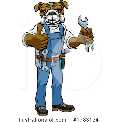 Royalty-Free (RF) Bulldog Clipart Illustration by AtStockIllustration - Stock Sample #1783134