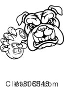 Bulldog Clipart #1808548 by AtStockIllustration