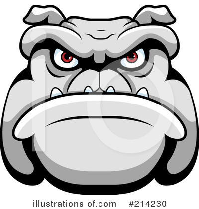 Bulldog Clipart #214230 by Cory Thoman