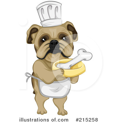 Royalty-Free (RF) Bulldog Clipart Illustration by BNP Design Studio - Stock Sample #215258