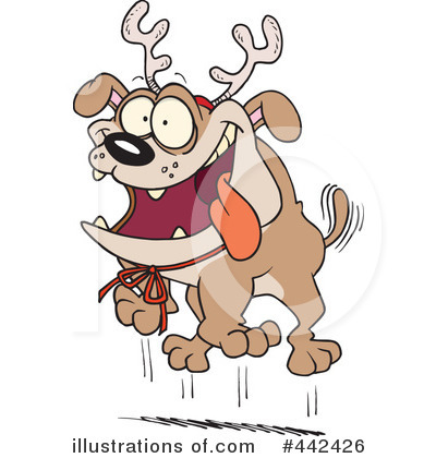 Reindeer Clipart #442426 by toonaday
