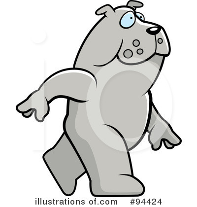 Royalty-Free (RF) Bulldog Clipart Illustration by Cory Thoman - Stock Sample #94424