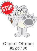 Bulldog Mascot Clipart #225706 by Mascot Junction