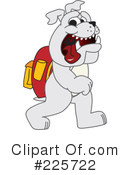 Bulldog Mascot Clipart #225722 by Mascot Junction