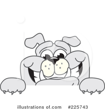 Bulldog Mascot Clipart #225743 by Toons4Biz