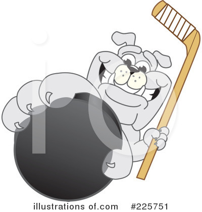 Bulldog Mascot Clipart #225751 by Toons4Biz