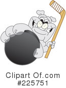 Bulldog Mascot Clipart #225751 by Mascot Junction