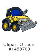 Bulldozer Clipart #1458703 by AtStockIllustration