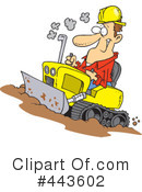 Bulldozer Clipart #443602 by toonaday