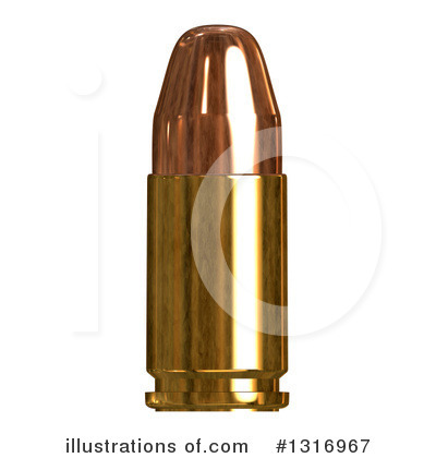 Royalty-Free (RF) Bullet Clipart Illustration by Arena Creative - Stock Sample #1316967