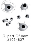 Bullet Holes Clipart #1064827 by Vector Tradition SM