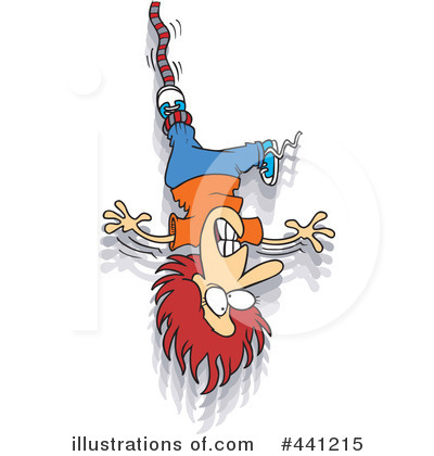 Bungee Jumping Clipart #441215 by toonaday