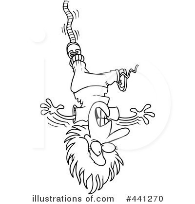 Bungee Jumping Clipart #441270 by toonaday