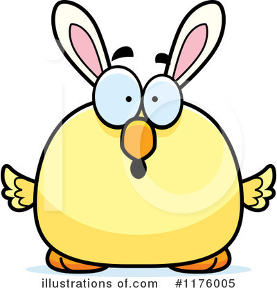 Bunny Chick Clipart #1176005 by Cory Thoman