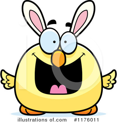 Royalty-Free (RF) Bunny Chick Clipart Illustration by Cory Thoman - Stock Sample #1176011