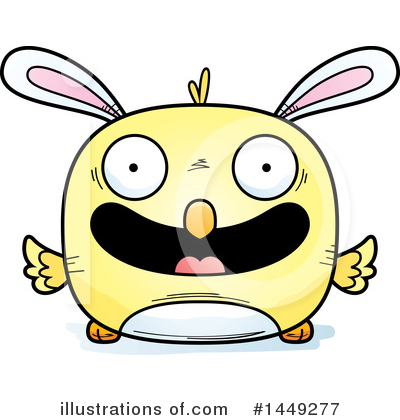 Royalty-Free (RF) Bunny Chick Clipart Illustration by Cory Thoman - Stock Sample #1449277