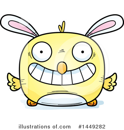 Bunny Chick Clipart #1449282 by Cory Thoman