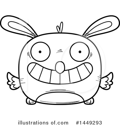 Bunny Chick Clipart #1449293 by Cory Thoman
