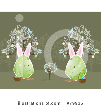 Bunny Eared Egg Clipart #79935 by Randomway