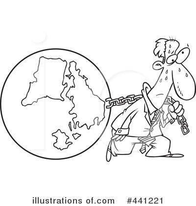 Globe Clipart #441221 by toonaday